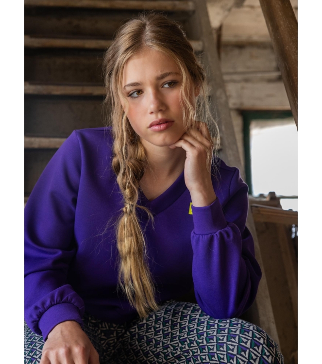 Looxs 10Sixteen truien & vesten 183 Violet 2531-5301-183