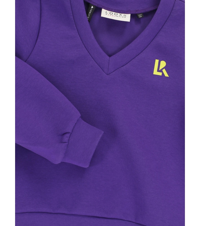 Looxs 10Sixteen truien & vesten 183 Violet 2531-5301-183