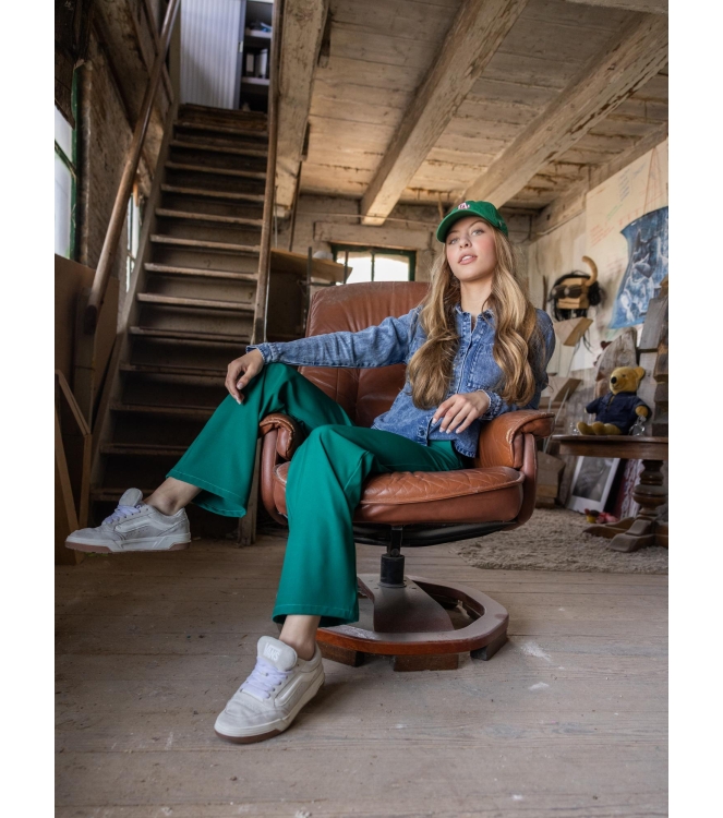 Looxs 10Sixteen broeken 302 Clover Green 2531-5612-302