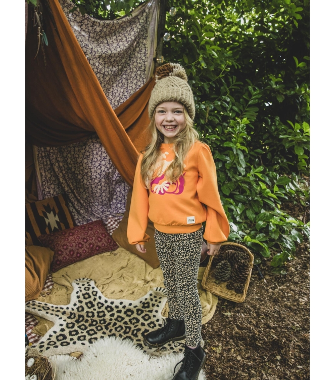 Looxs Little leggings 937 Sandy Leopard 2531-7512-937