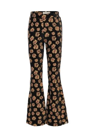 Looxs Little Velvet Flared Broek 980 Soft Winterflower