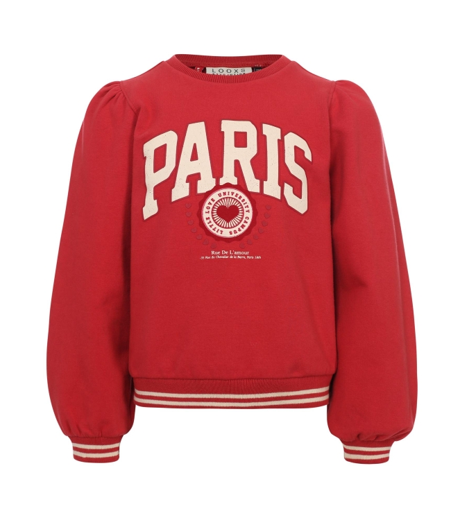 Looxs Little truien & vesten 257 Bright Red 2532-7337-257