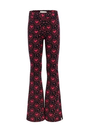 Looxs Little Sweat Flared Broek 969 Boho Hearts