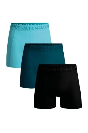 Muchachomalo Boxershorts 3-pack Blue/Green/Blue