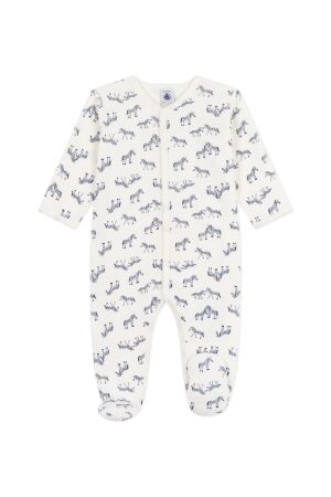 Petit Bateau Boxpakje met voeten 01 Milk/Soir