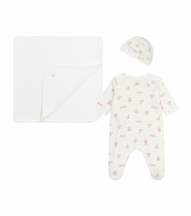 Petit Bateau boxpakjes 00 Marshmallow/Brun A0E0Q