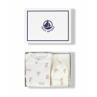 Petit Bateau boxpakjes 00 Marshmallow/Brun A0E0Q