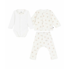 Petit Bateau boxpakjes 01 Marshmallow/Brun A0DTW