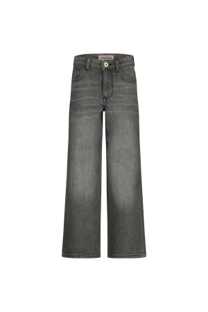 Vingino Carlice Jeans Extra wide leg 924 Washed black