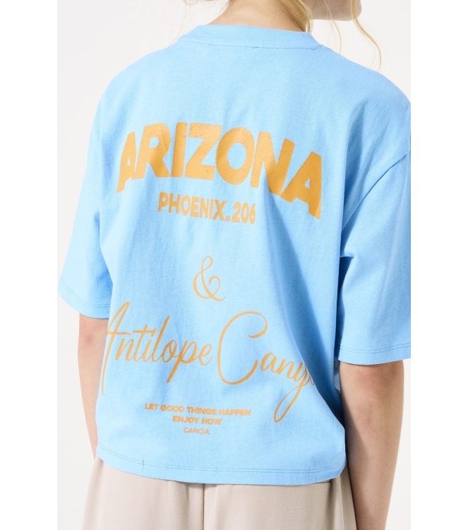 Garcia shirts 1266 Ice Blue G52601