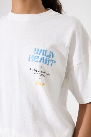 Garcia T-Shirt 53 Off White