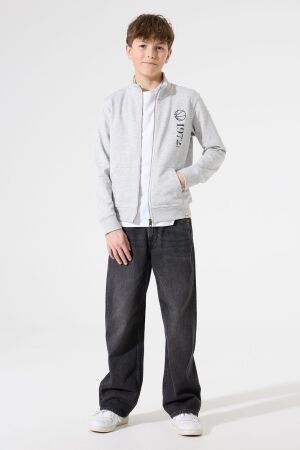 Garcia truien & vesten 123 Mid Grey Melee G53664
