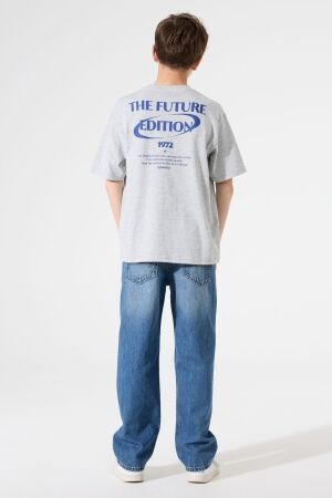 Garcia T-Shirt 123 Mid Grey Melee