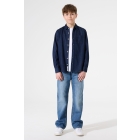 Garcia overhemden 920 Dark Denim H53433