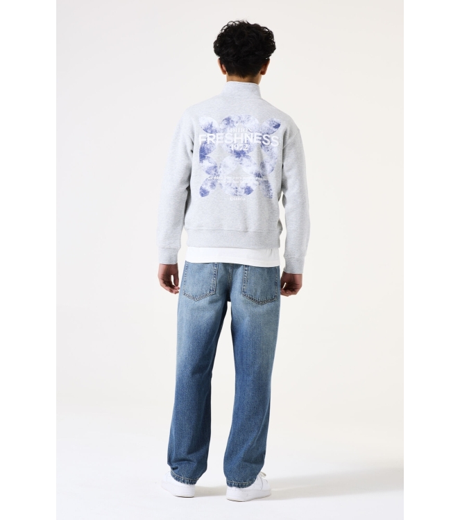 Garcia truien & vesten 123 Mid Grey Melee H53466