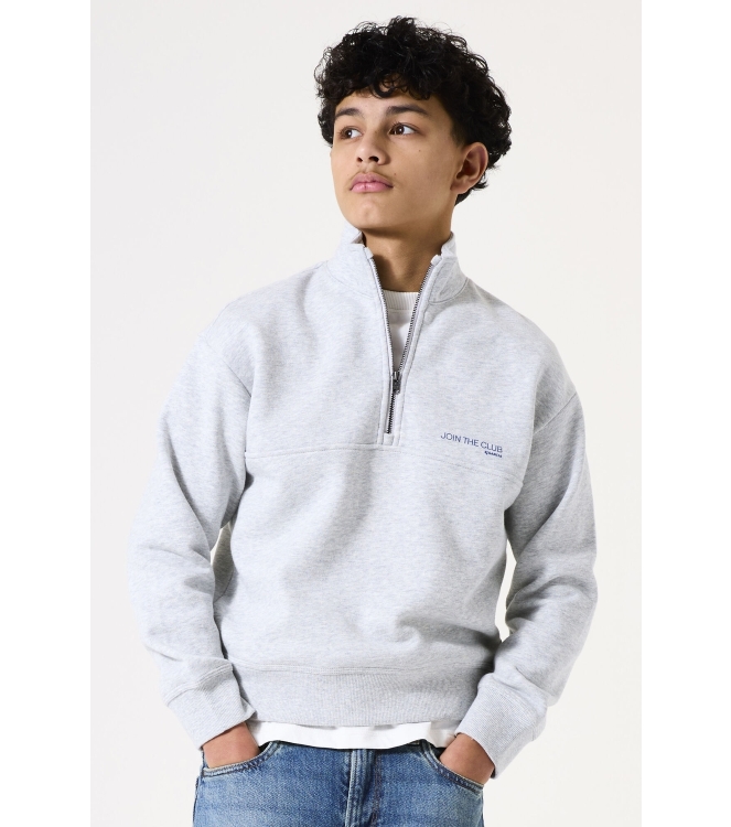 Garcia truien & vesten 123 Mid Grey Melee H53466