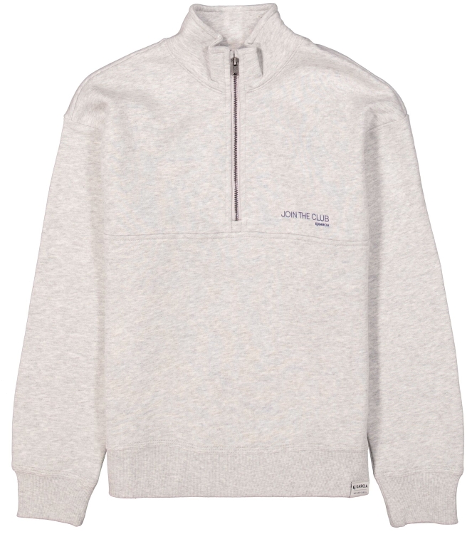 Garcia truien & vesten 123 Mid Grey Melee H53466