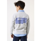 Garcia truien & vesten 123 Mid Grey Melee H55463