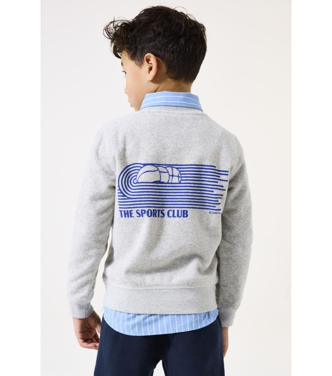 Garcia truien & vesten 123 Mid Grey Melee H55463