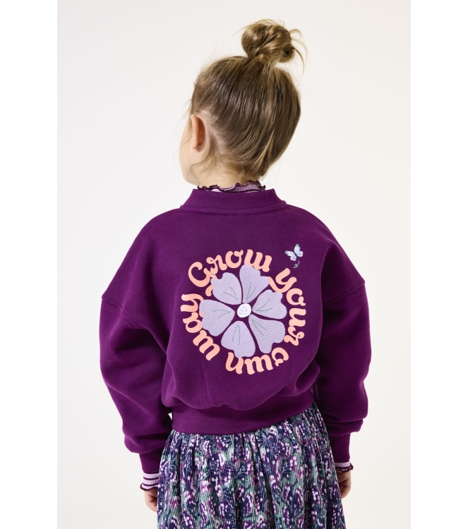 Garcia truien & vesten 3988 Plum Purple I54653