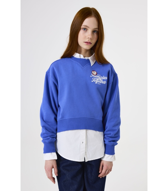 Garcia truien & vesten 6605 Cobalt Sky J52462