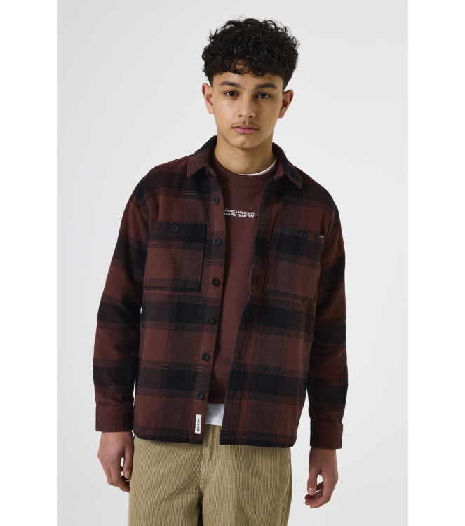 Garcia overhemden 4154 Mahogany J53430