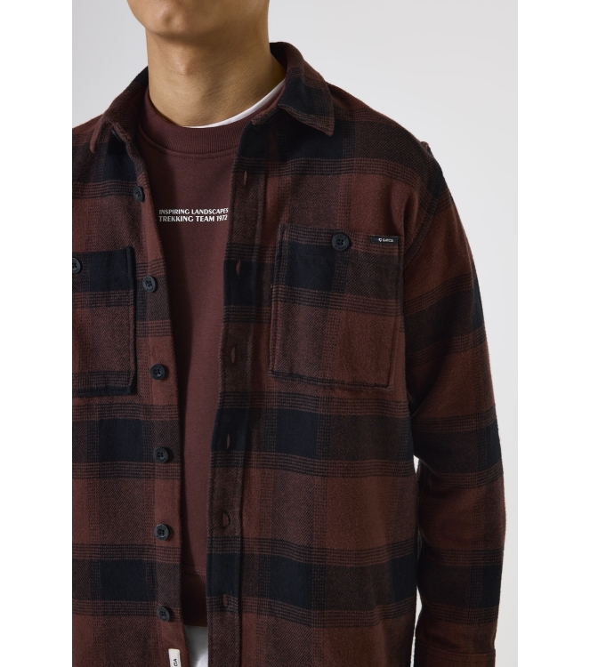 Garcia overhemden 4154 Mahogany J53430