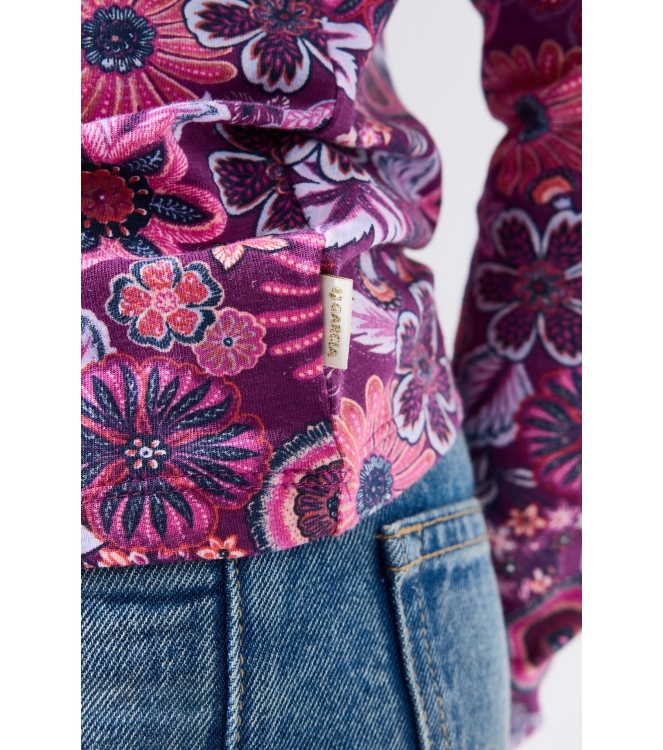 Garcia blouses 4575 Rose Violet J54404