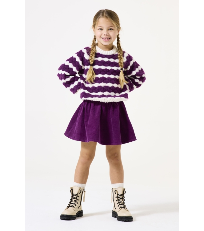 Garcia truien & vesten 3988 Plum Purple J54444
