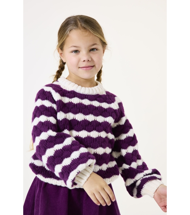 Garcia truien & vesten 3988 Plum Purple J54444