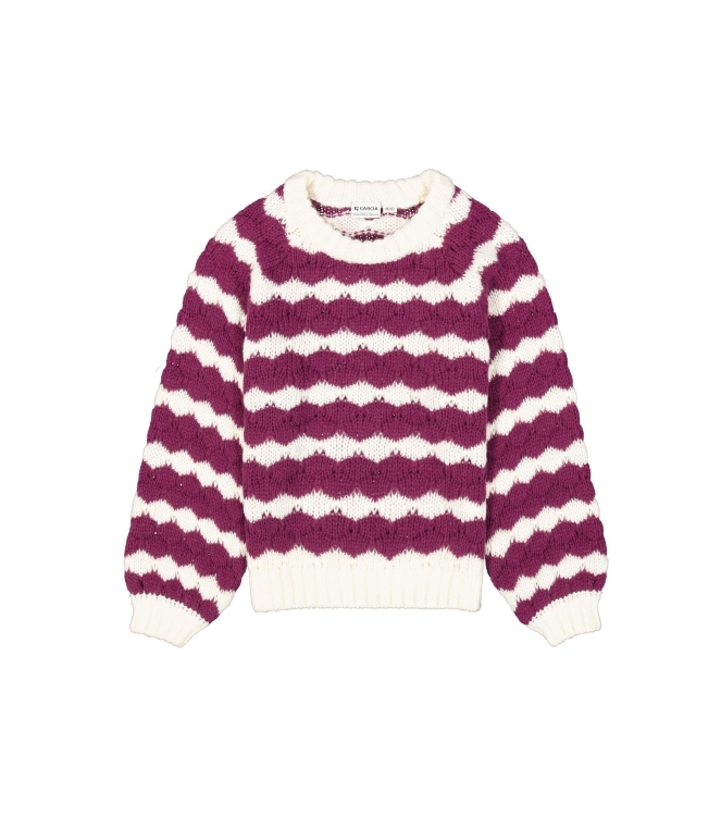 Garcia truien & vesten 3988 Plum Purple J54444