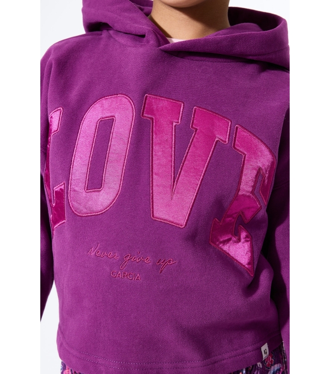 Garcia truien & vesten 3988 Plum Purple J54461
