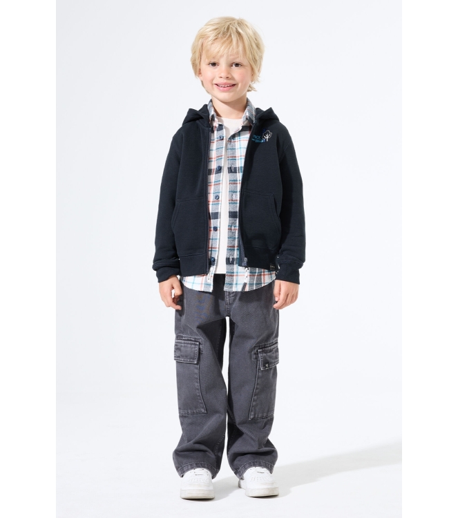 Garcia truien & vesten 2884 Dark Grey J55470