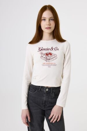 Garcia T-Shirt 53 Off White