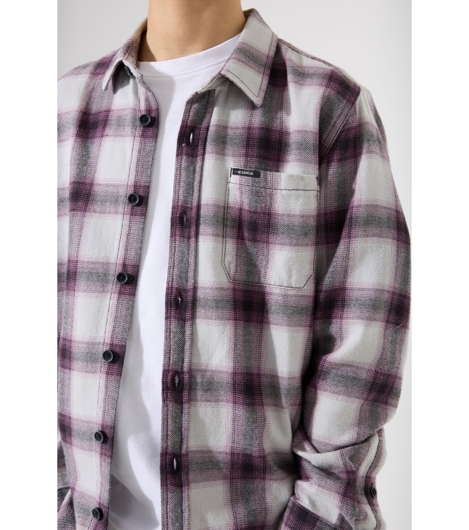 Garcia overhemden 6134 Raisin K53631