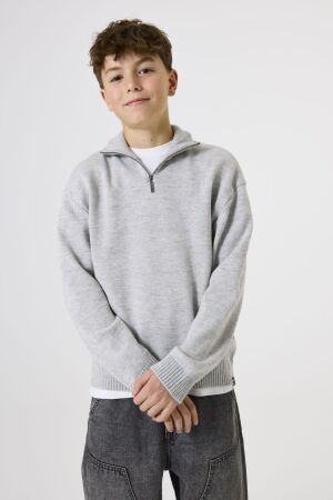 Garcia Pullover 123 Mid Grey Melee