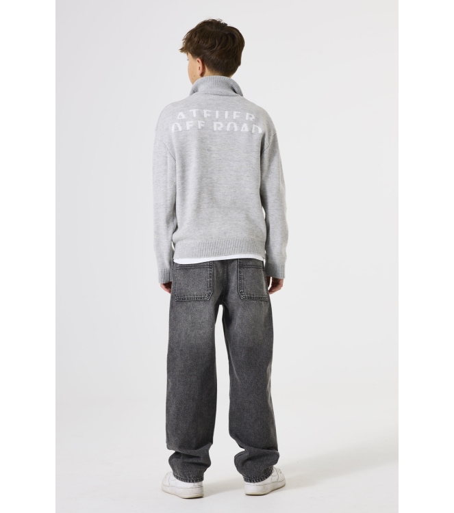 Garcia truien & vesten 123 Mid Grey Melee K53640