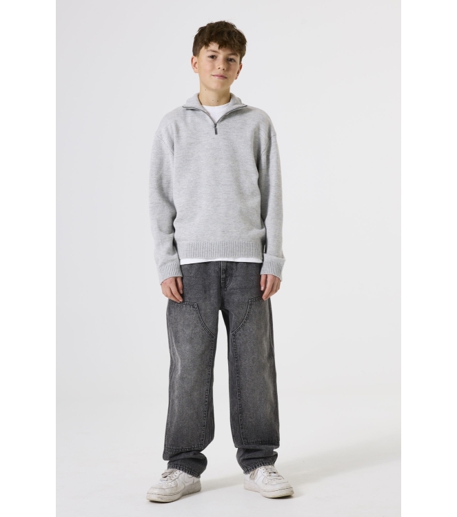 Garcia truien & vesten 123 Mid Grey Melee K53640