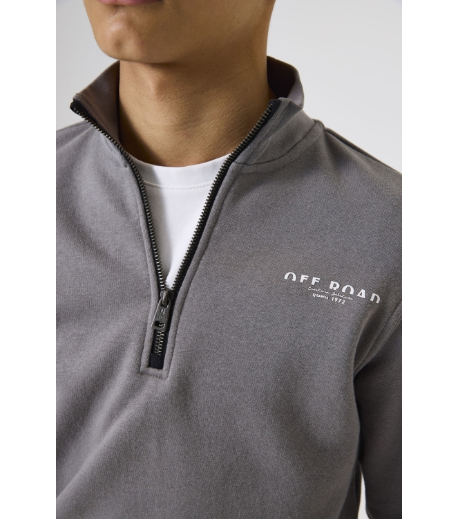 Garcia truien & vesten 6196 Owl Grey K53664