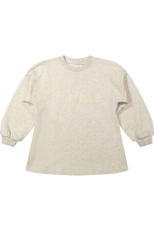 Two You Label Cozy club dress Oat