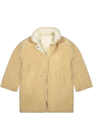 Two You Label Two in one long teddy jacket Beach