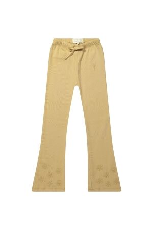 Two You Label Lilly legging straight embr. flower Honey