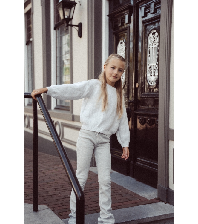 Two You Label broeken Grey LIL-LEG-STR-EMB