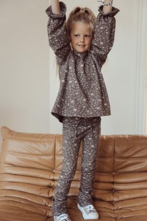 Two You Label broeken Flowerprint 1 LIL-LEG-SKI