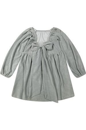 Two You Label Jurk Bowy Grey