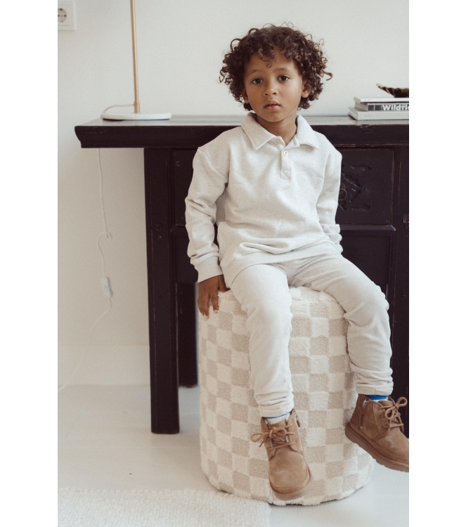 Two You Label shirts Oat BAS-POL-BOY