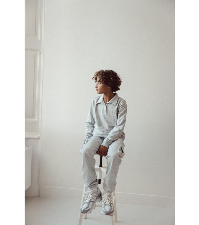 Two You Label shirts Grey BAS-POL-BOY