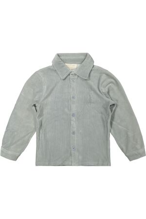 Two You Label overhemden Grey VR FIN-RIB-BLO