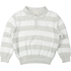 Two You Label truien Grey Striped RICH-KNI-POL-LS