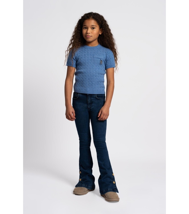Nik&Nik broeken Dark Blue Denim G 2-720 2505